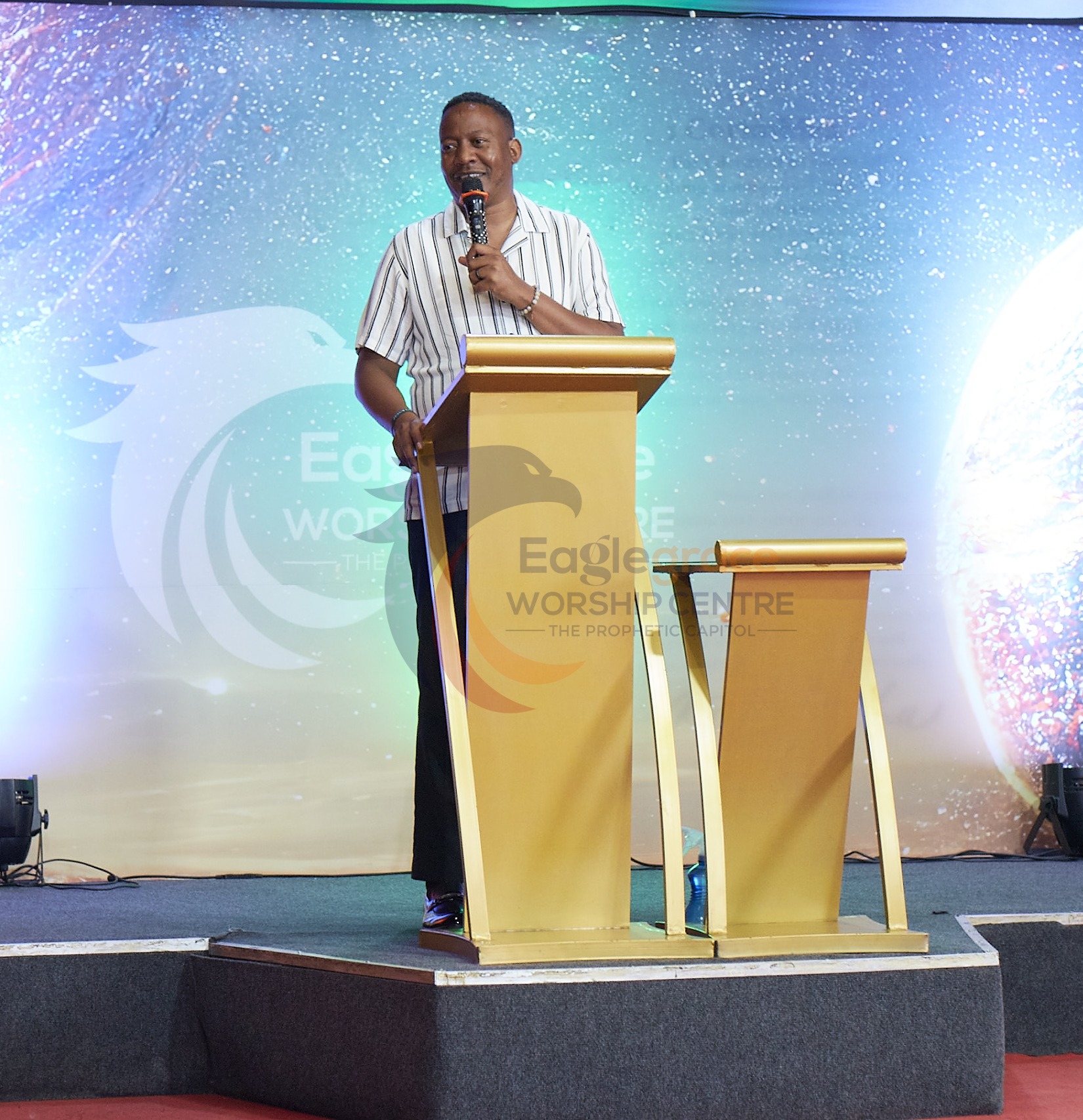 Founder & Visionary — Eagle Grace Worship Centre