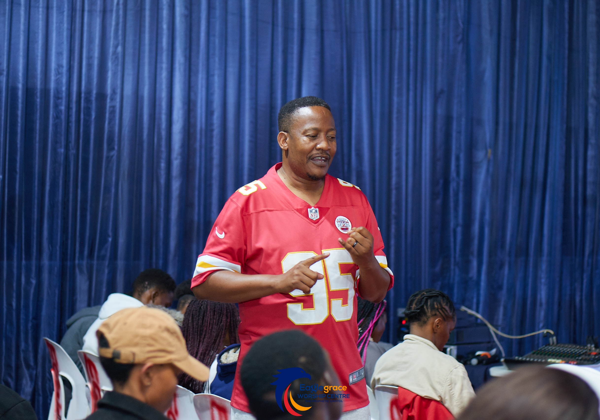Founder & Visionary — Eagle Grace Worship Centre